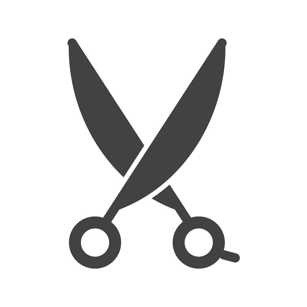 Scissors I Glyph Icon
