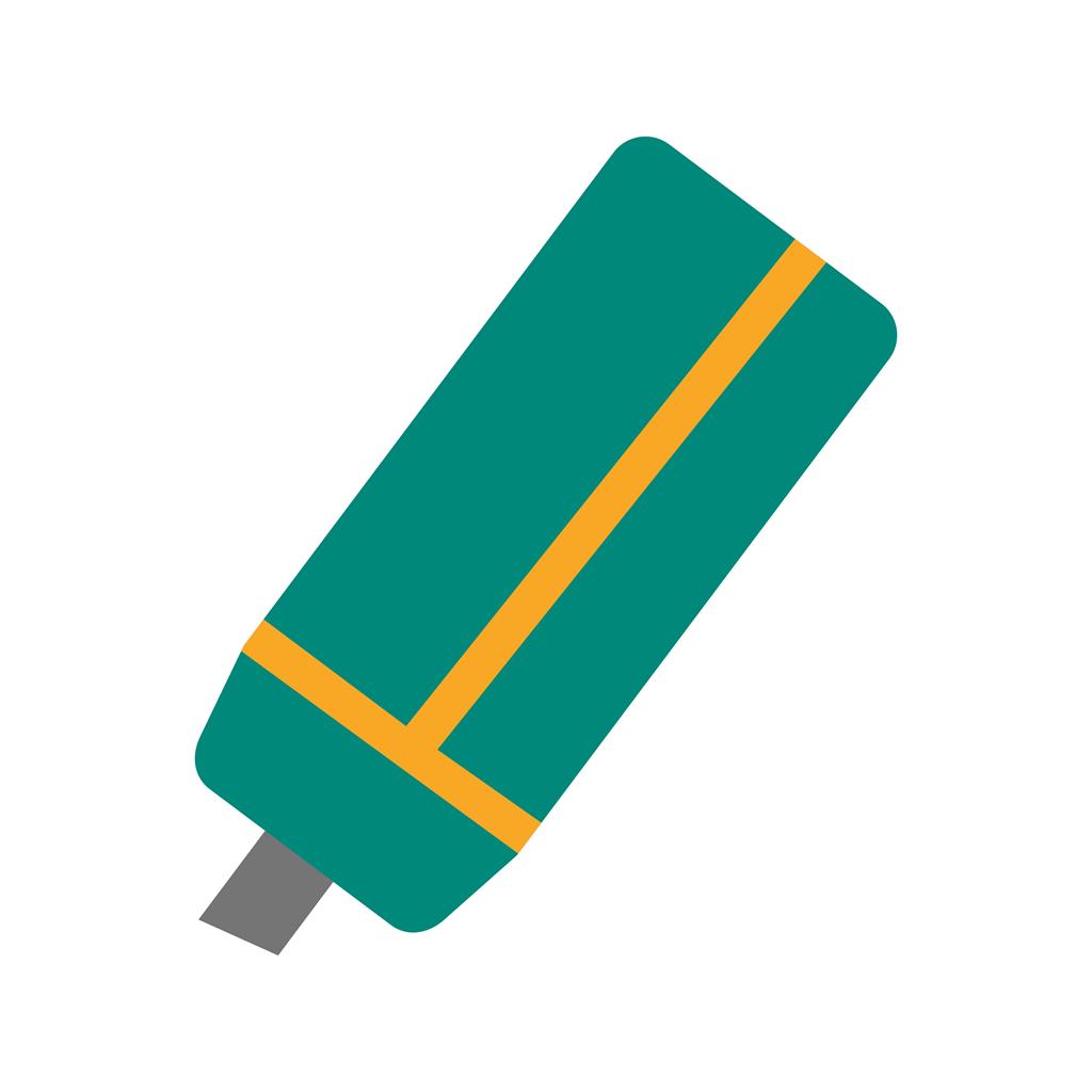 Pen Flat Multicolor Icon
