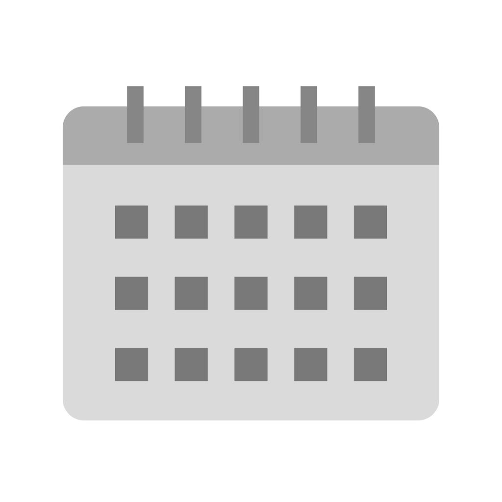 Calendar Greyscale Icon