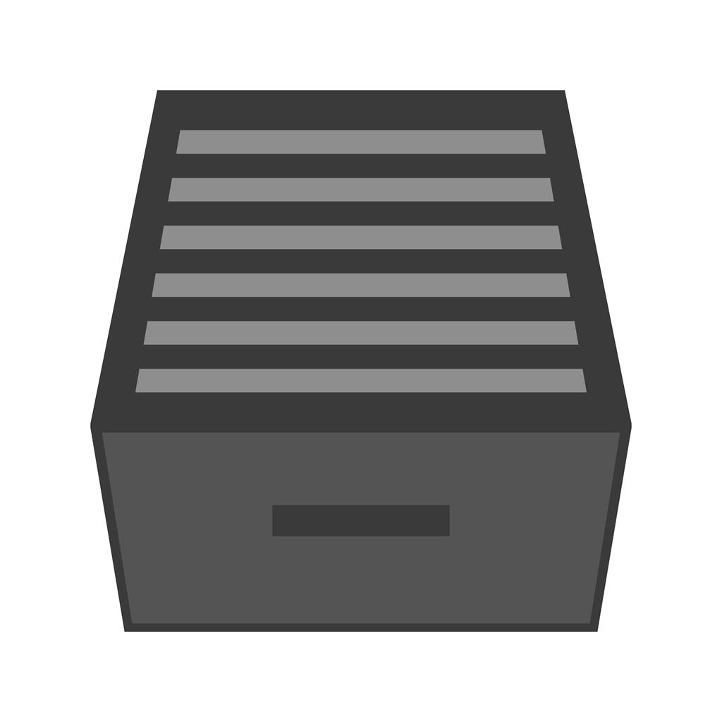 Files Drawer Greyscale Icon