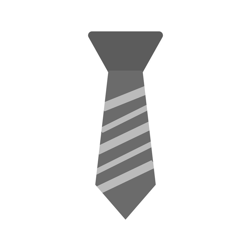 Tie Greyscale Icon