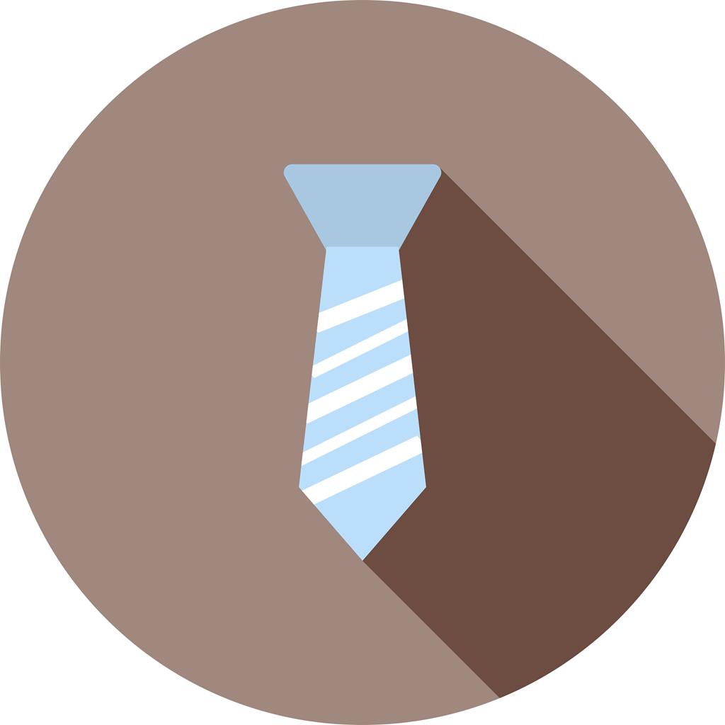 Tie Flat Shadowed Icon