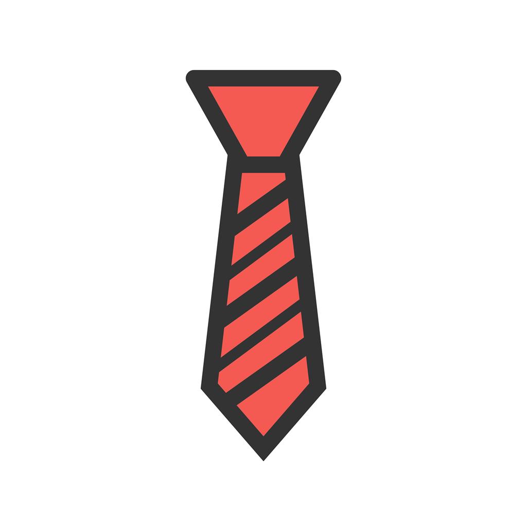 Tie Line Filled Icon