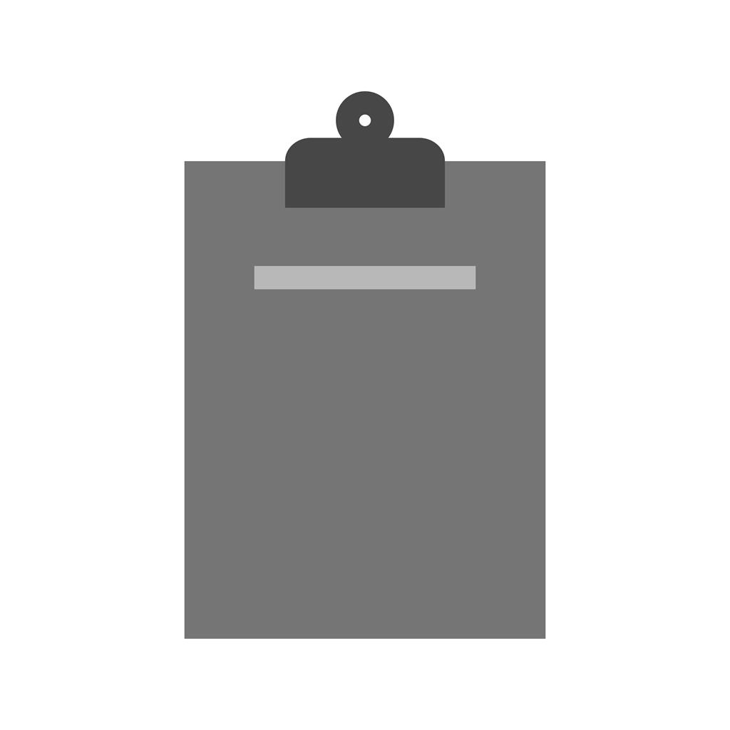 File Board Greyscale Icon