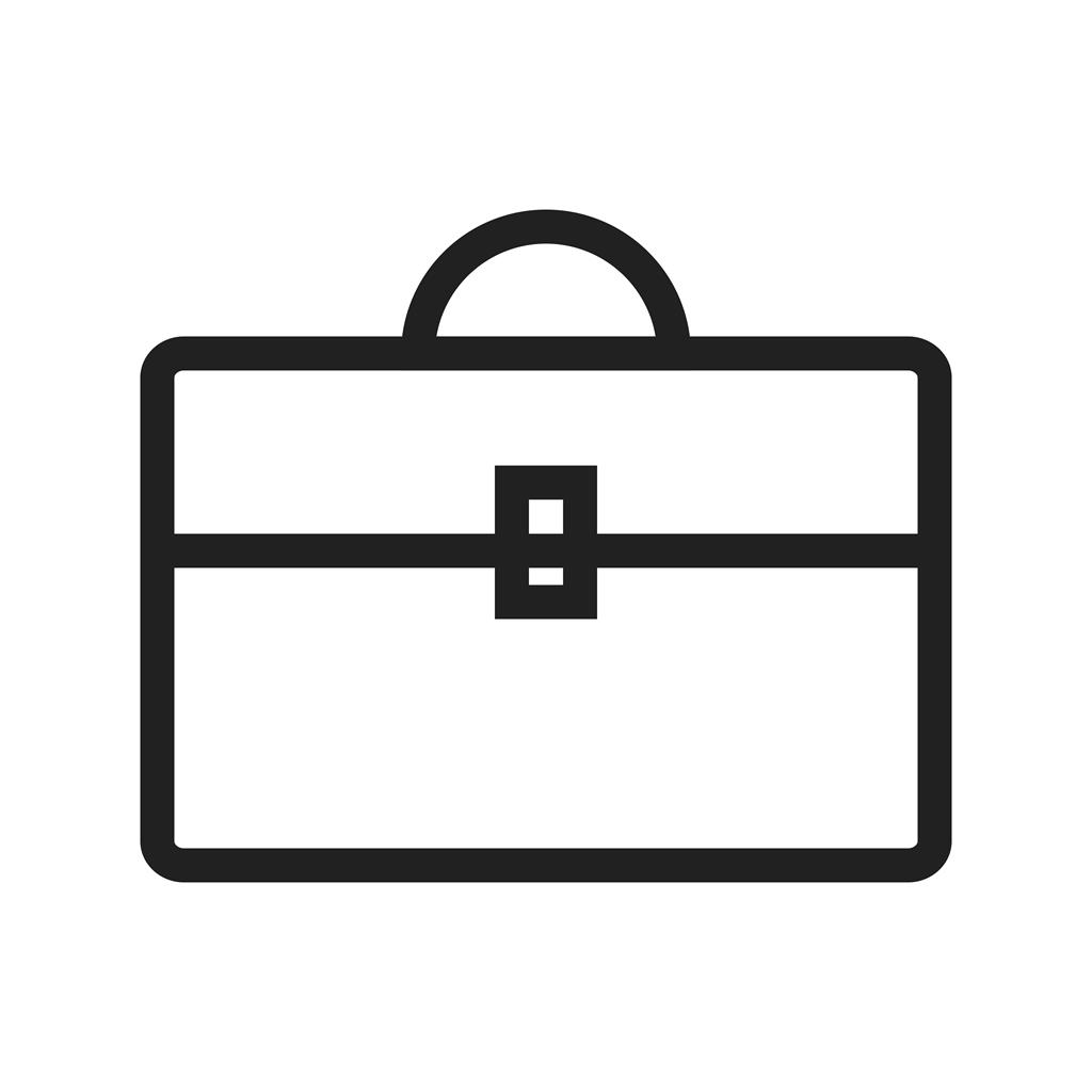 Briefcase I Line Icon
