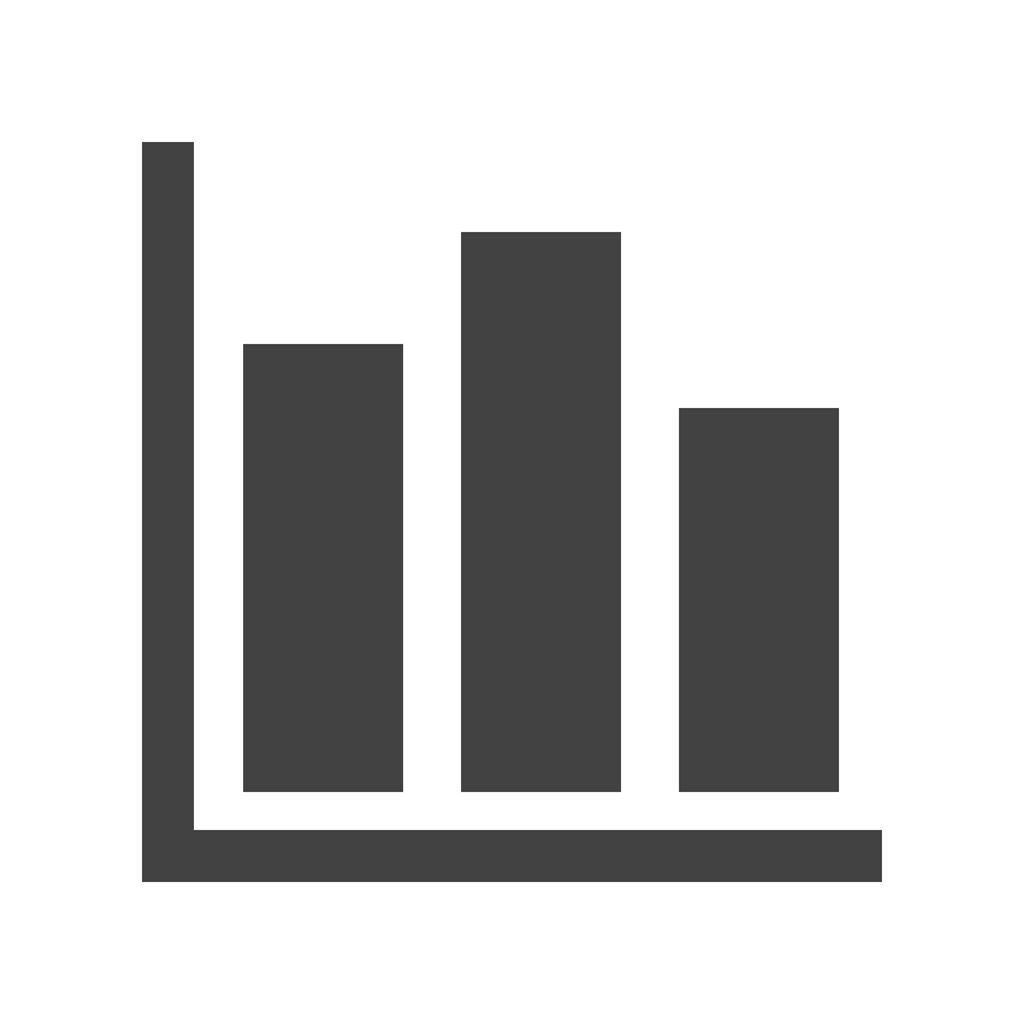 Statistics Glyph Icon