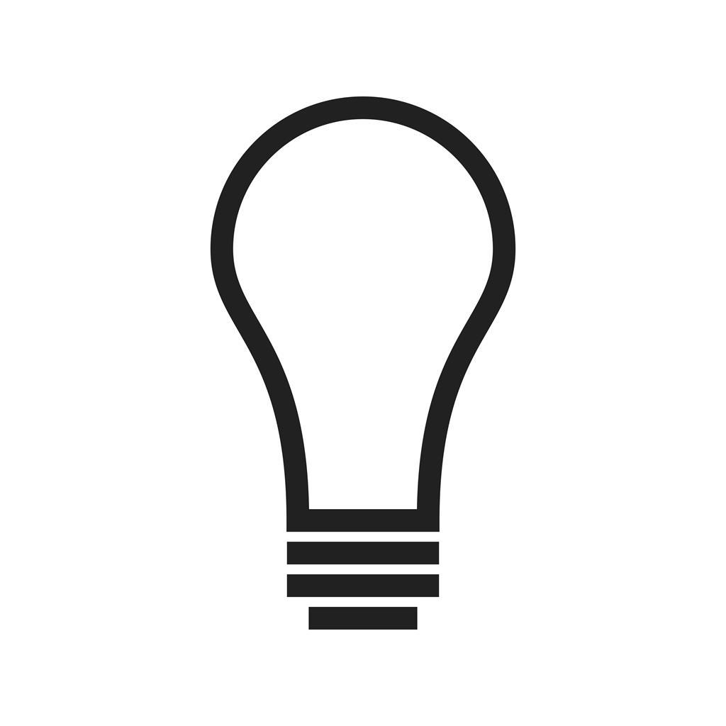 Bulb Line Icon