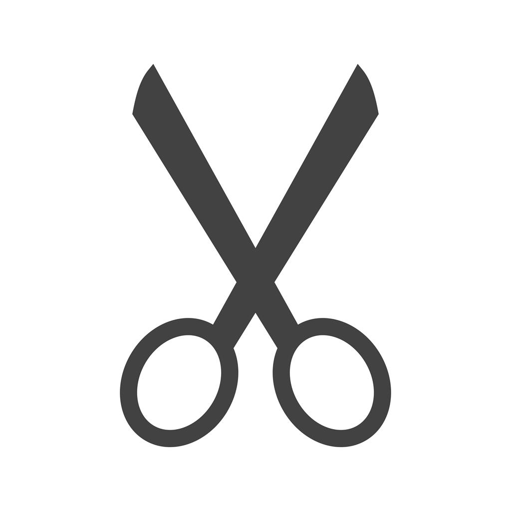 Scissors Glyph Icon