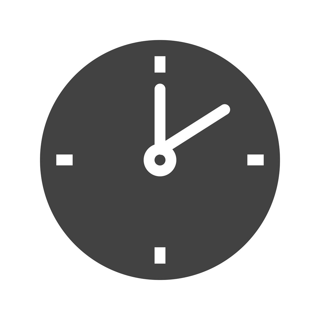 Clock Glyph Icon