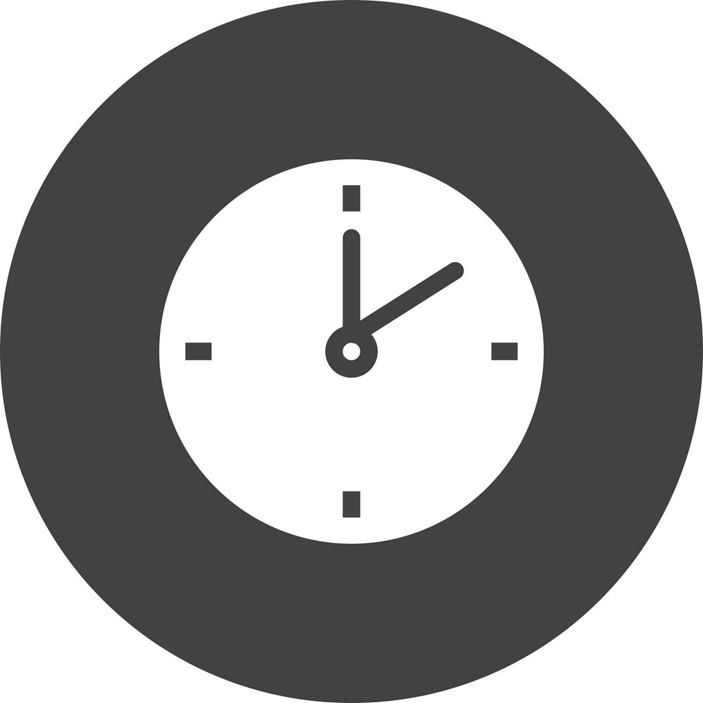 Clock Flat Round Icon