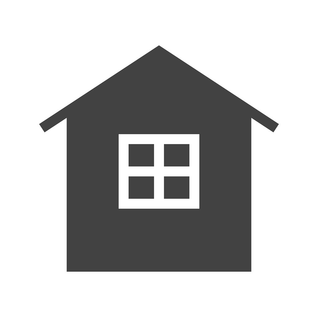 House Glyph Icon