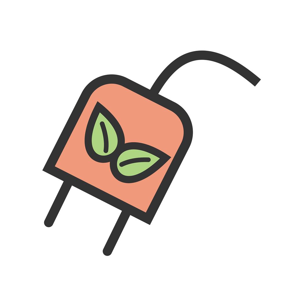 Electric Plug Line Filled Icon