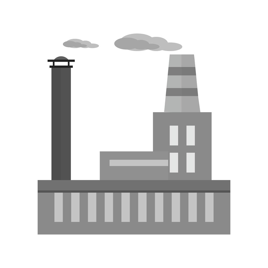 Factory Greyscale Icon