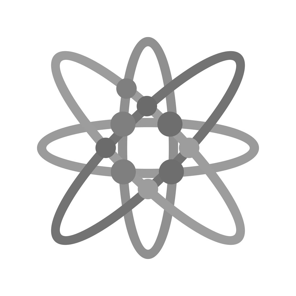 Science Greyscale Icon