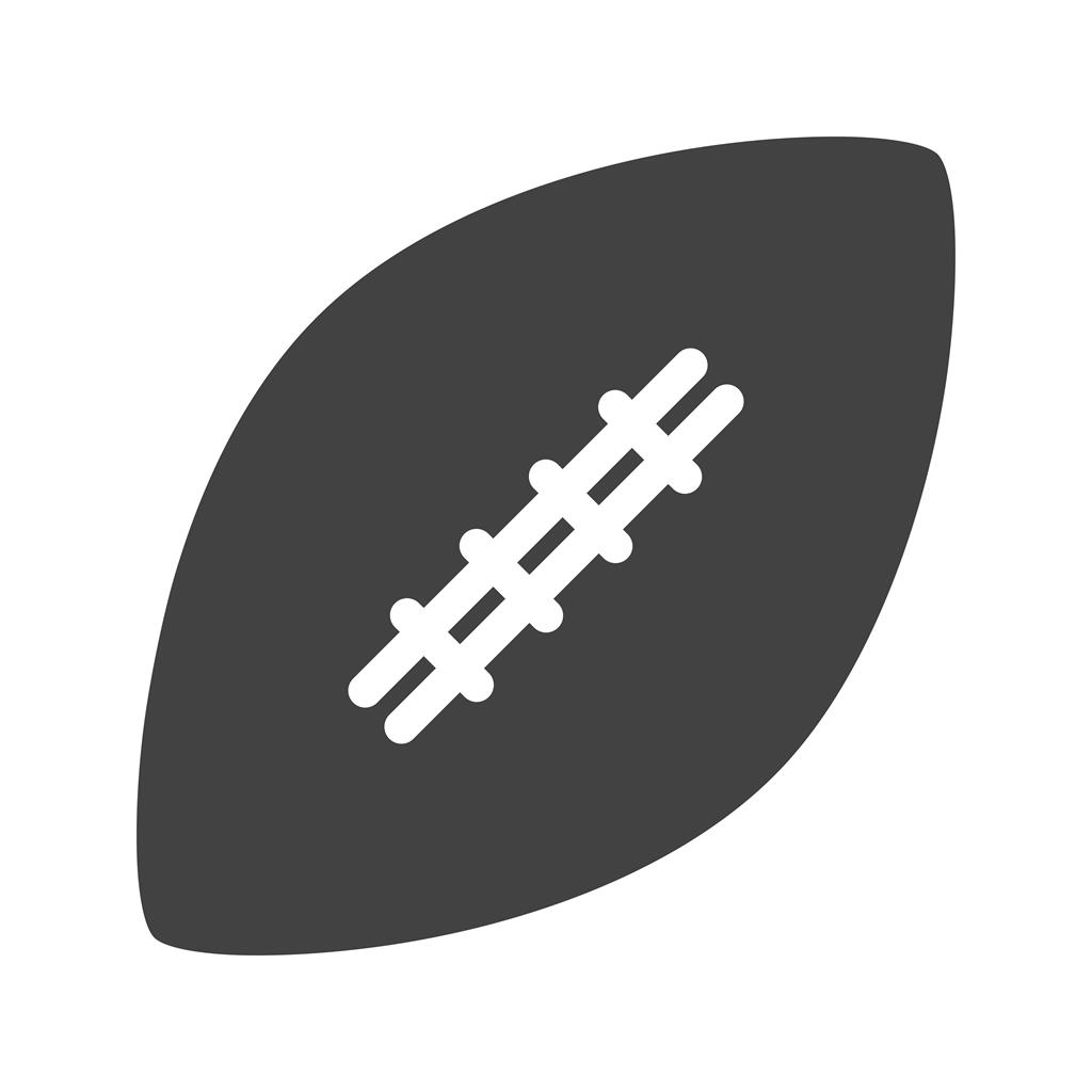 Football II Glyph Icon - IconBunny
