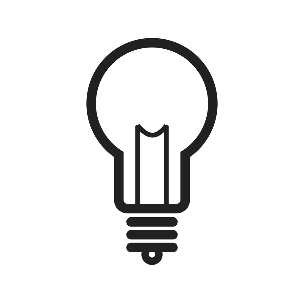 Bulb Line Icon