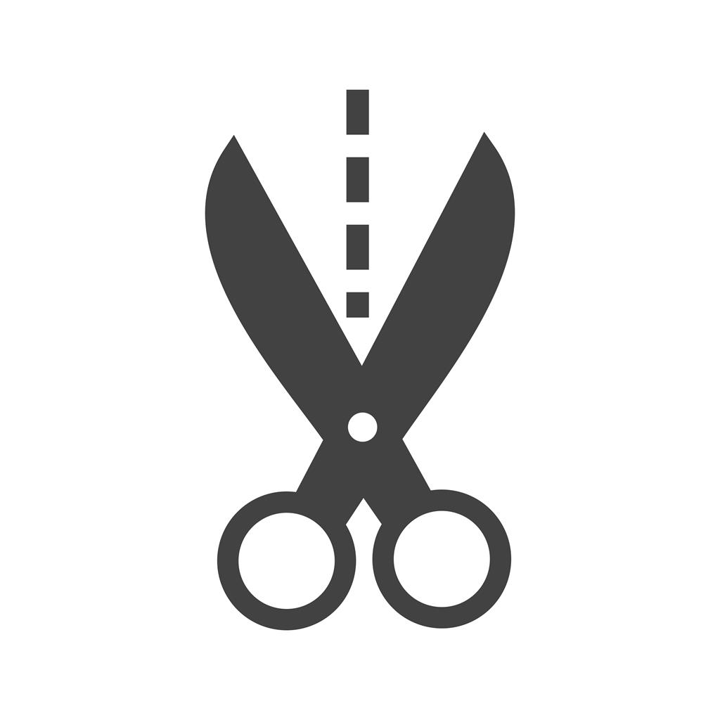 Cut Glyph Icon