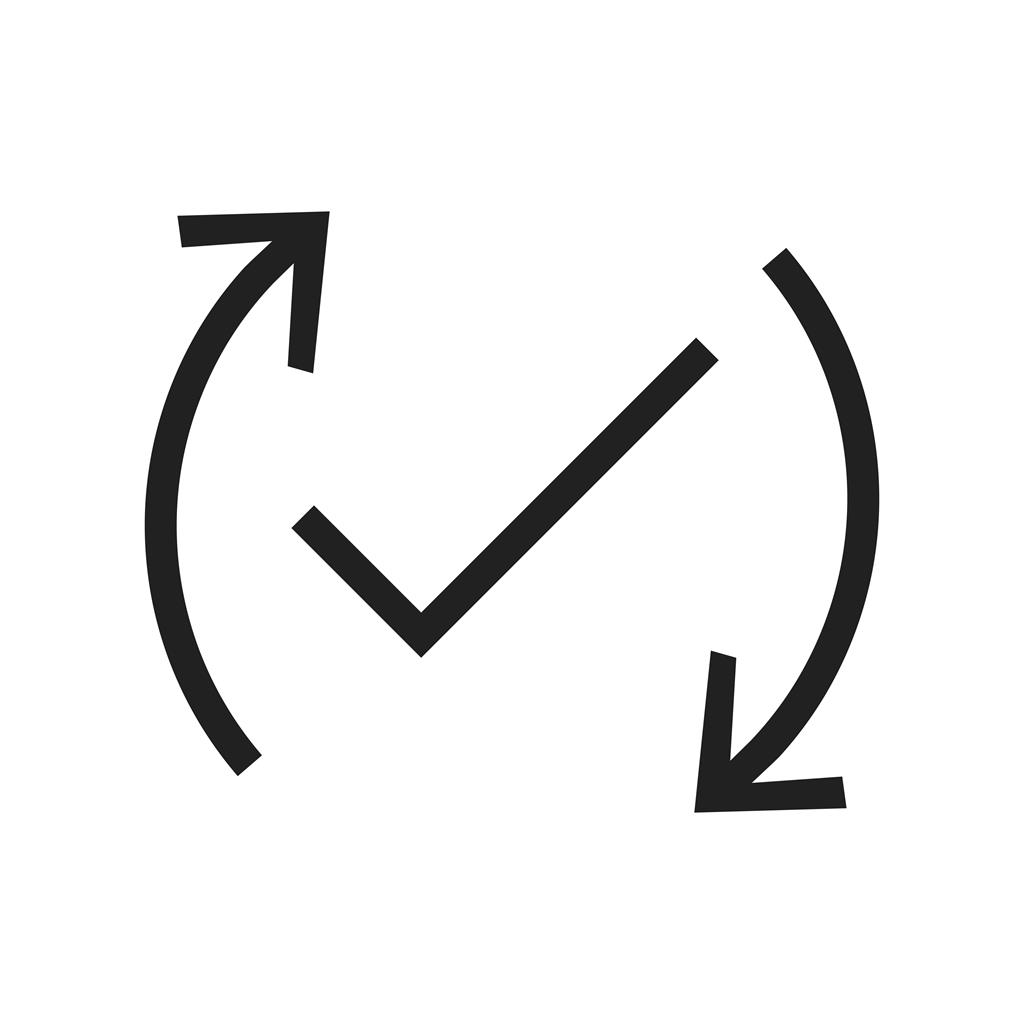 Total Quality Management Line Icon