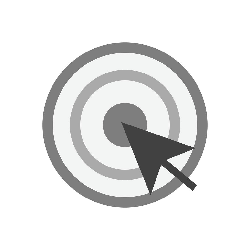 Mouse Click Greyscale Icon