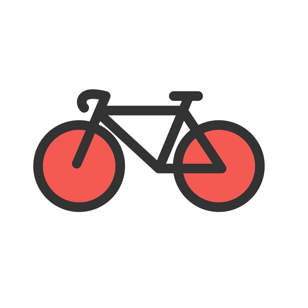 Cycle Line Filled Icon - IconBunny