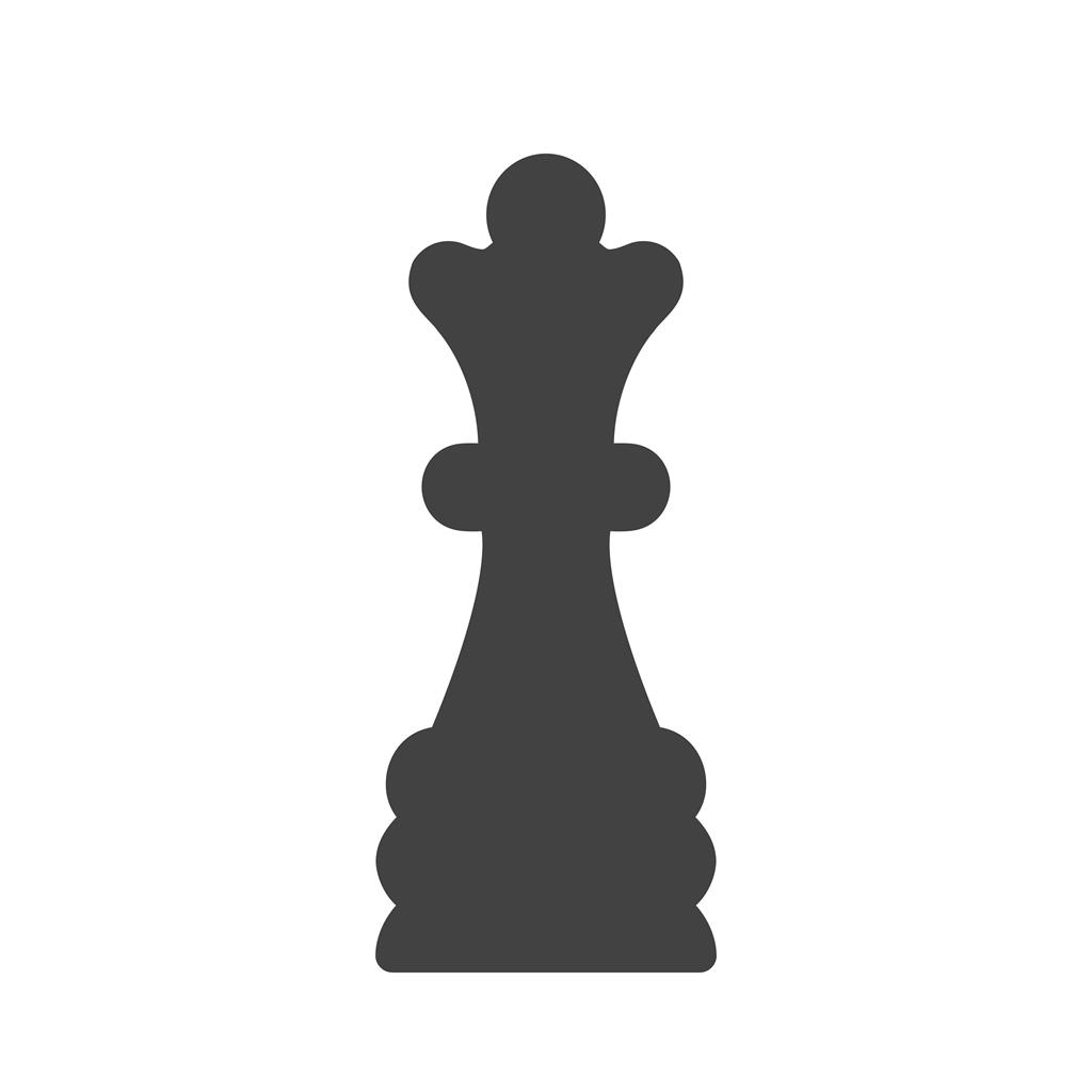 Chess Glyph Icon - IconBunny