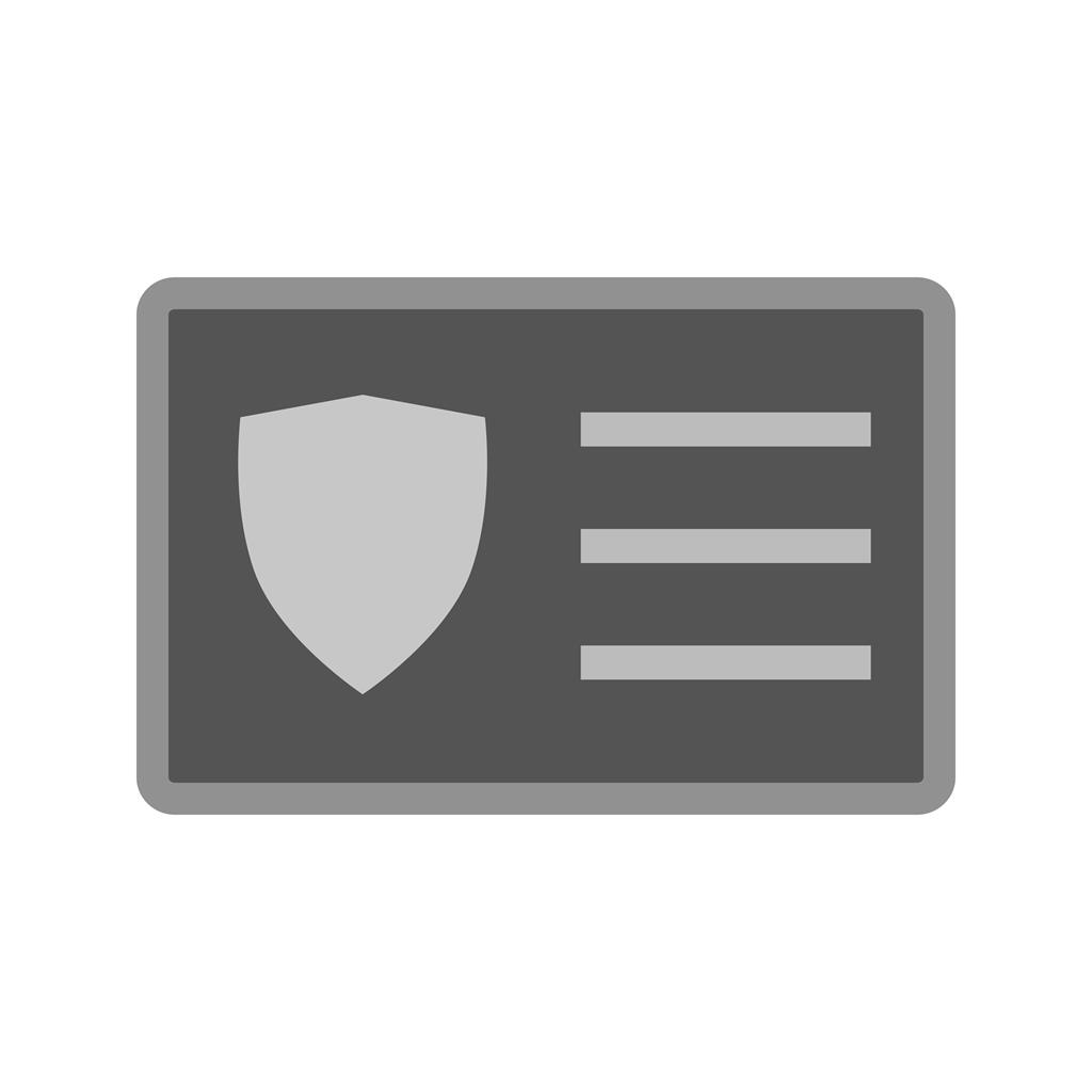 Protected Card Greyscale Icon