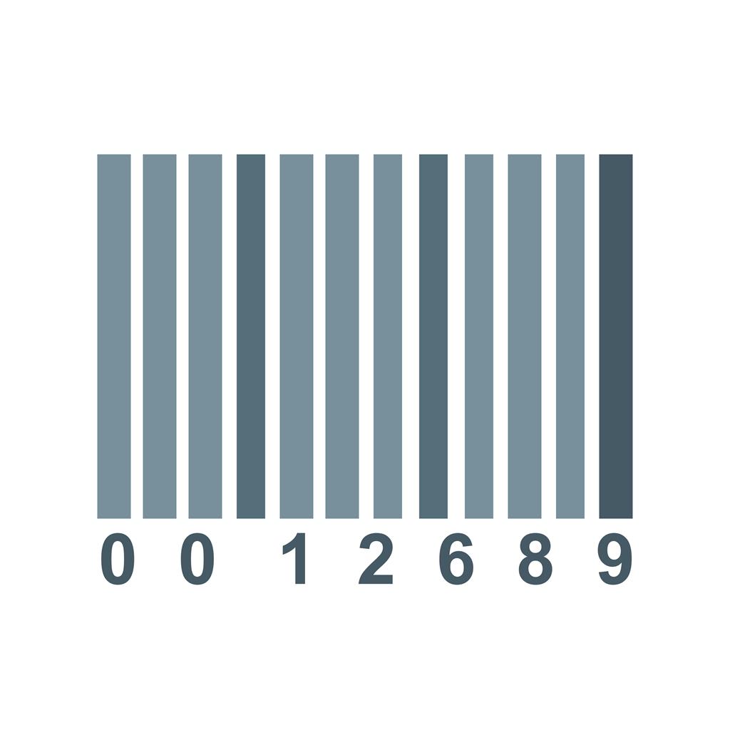 Barcode Flat Multicolor Icon