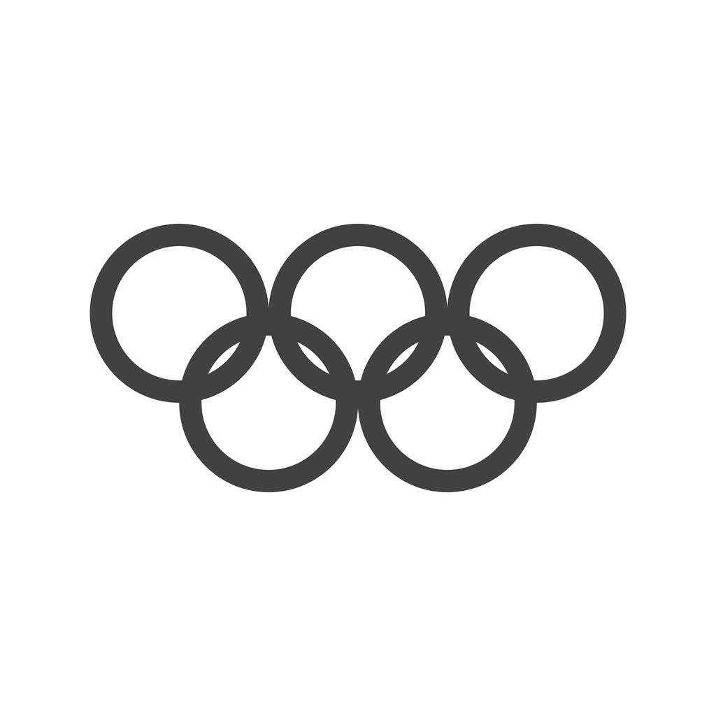 Olympics Glyph Icon - IconBunny