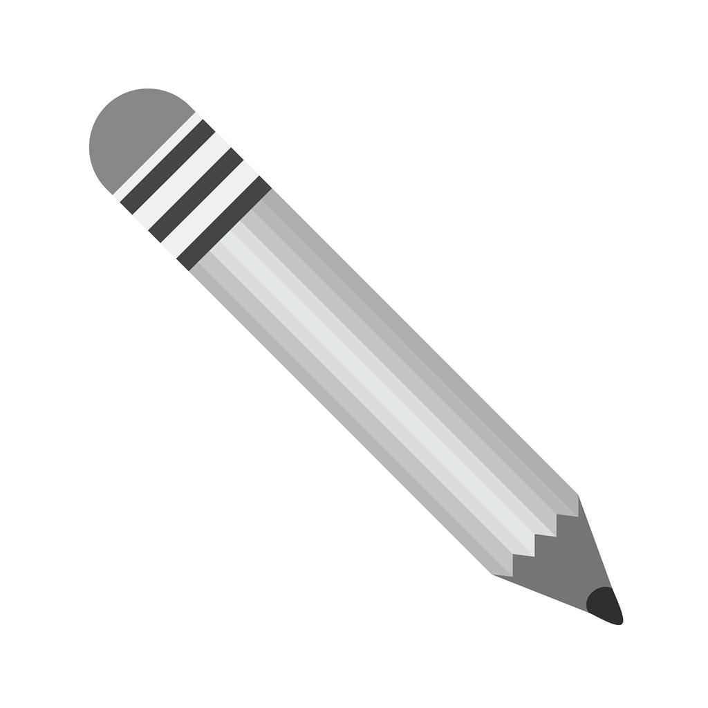 Pencil Greyscale Icon