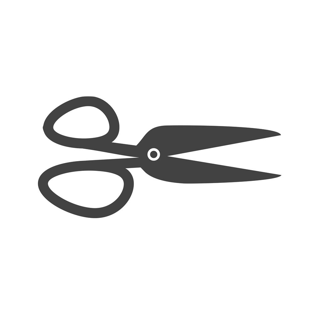 Scissors Glyph Icon