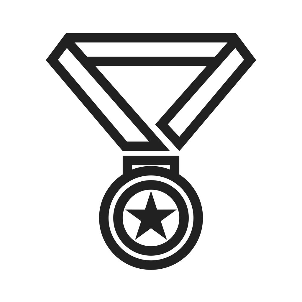 Medal Line Icon - IconBunny