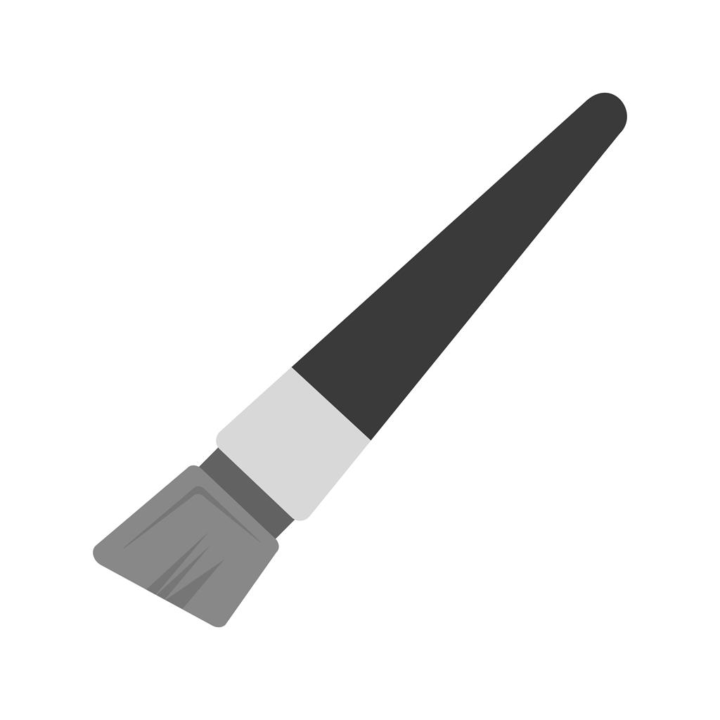 Paintbrush I Greyscale Icon