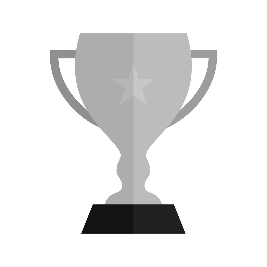 Cup / Trophy Greyscale Icon - IconBunny