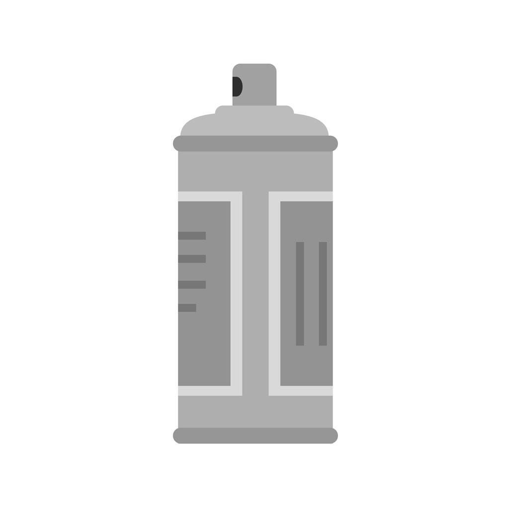 Spray Bottle Greyscale Icon