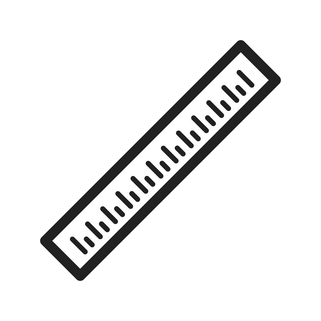 Ruler Line Icon