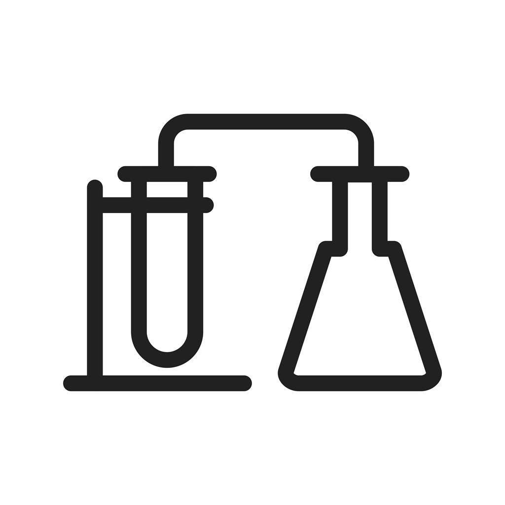 Chemistry Set Line Icon