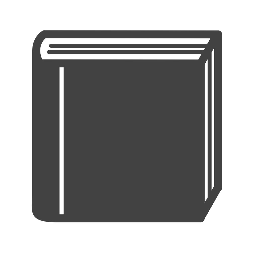 Book Glyph Icon