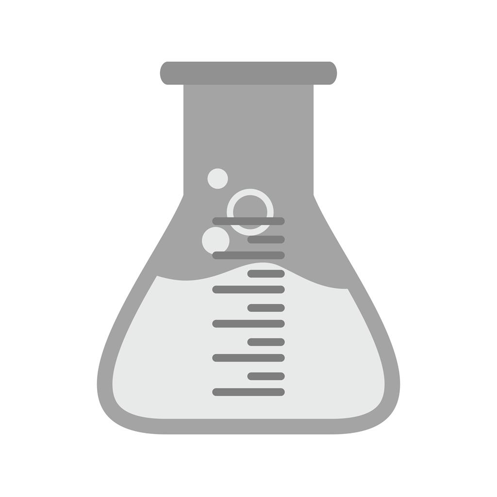 Flask Greyscale Icon