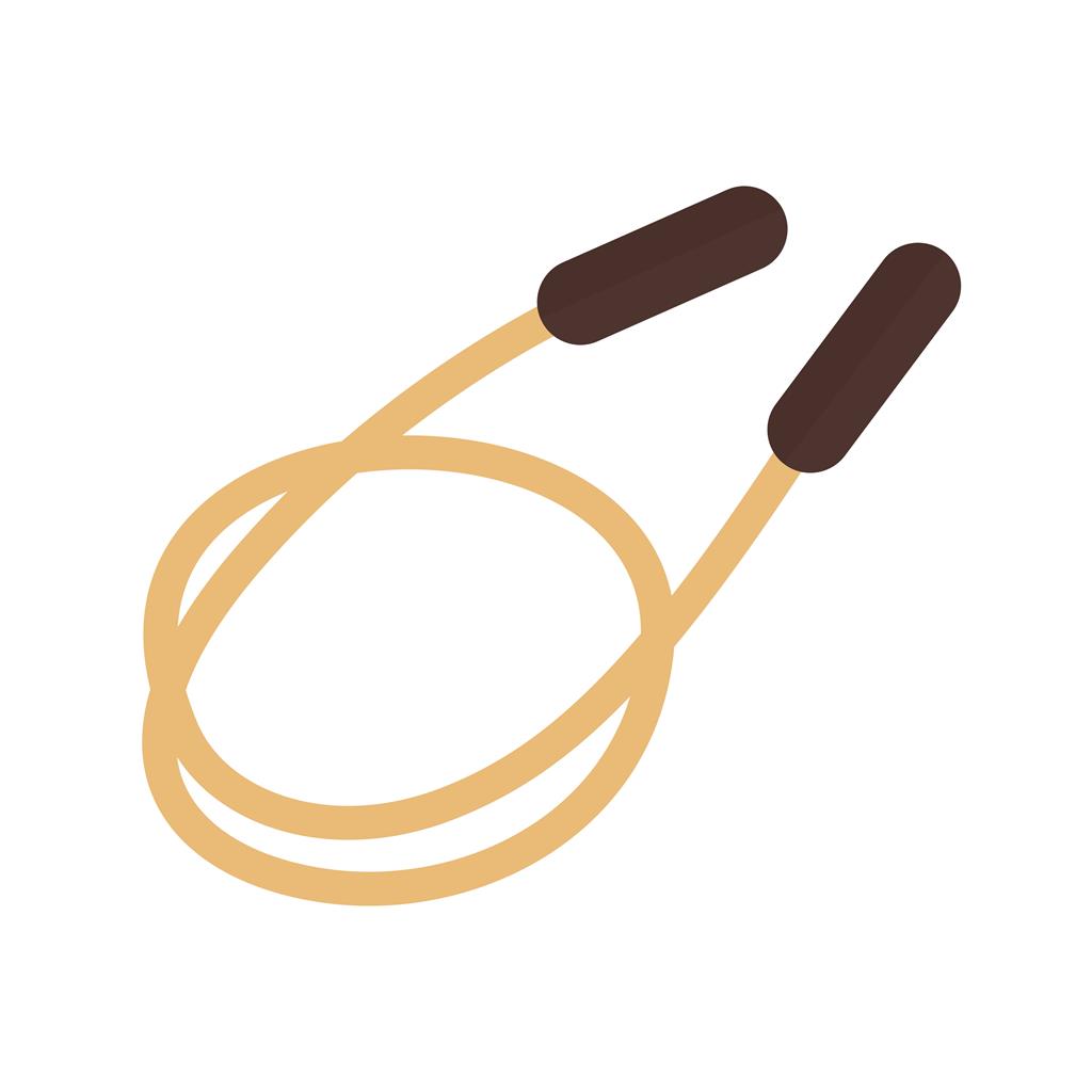 Skipping Rope Flat Multicolor Icon - IconBunny