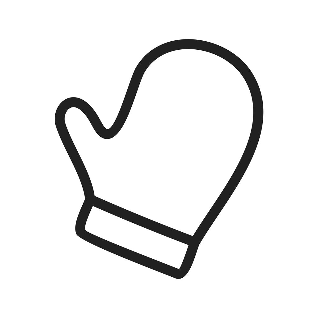 Glove Line Icon