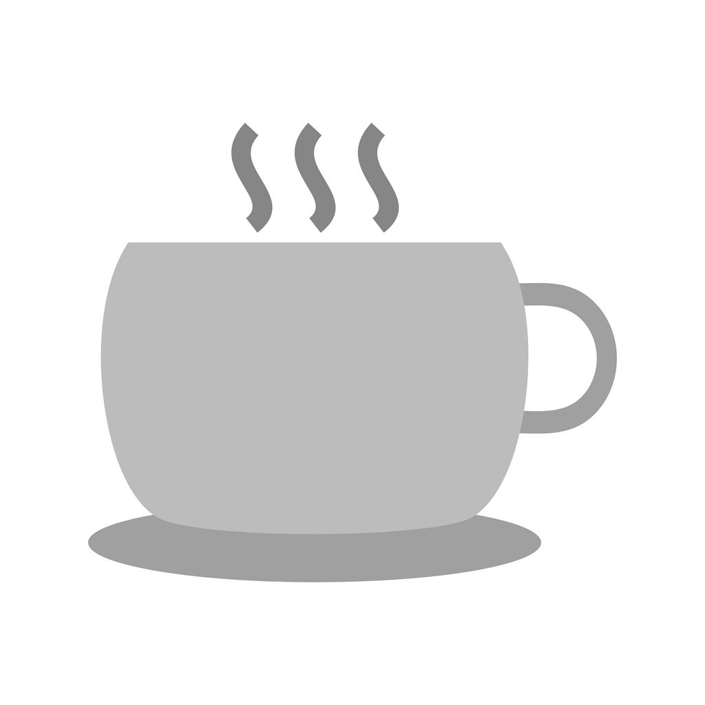 Warm Tea Greyscale Icon