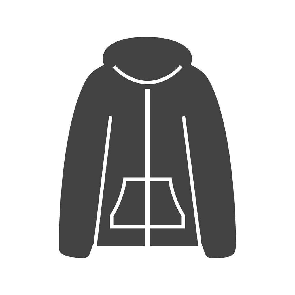 Warm jacket Glyph Icon