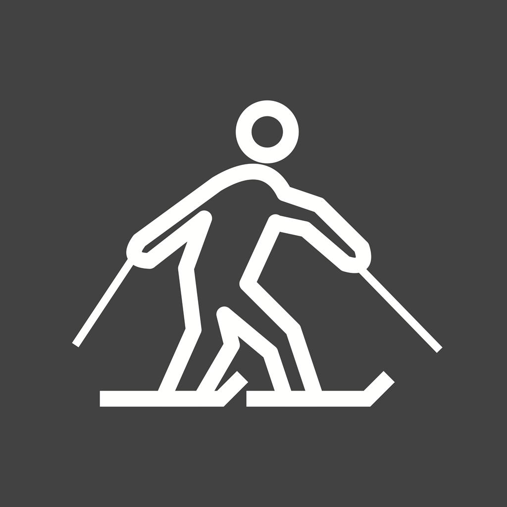 Skating Line Inverted Icon