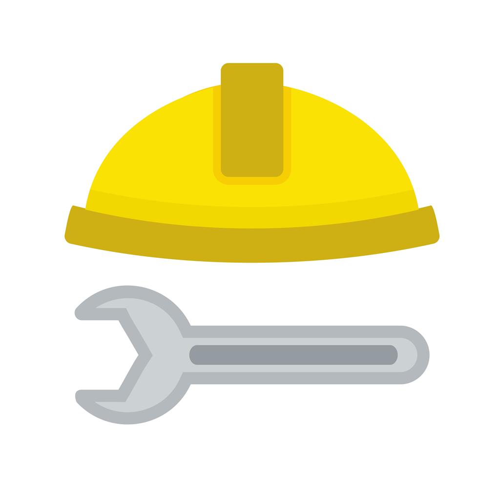 Construction Tools Flat Multicolor Icon