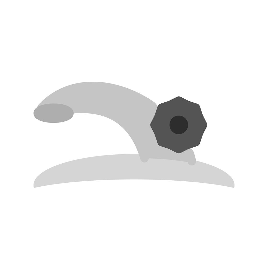 Faucet Greyscale Icon