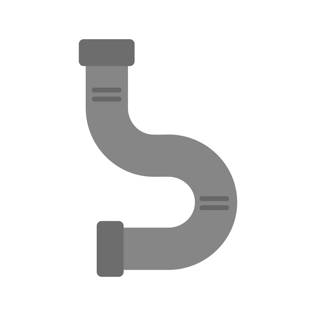 Pipe Greyscale Icon