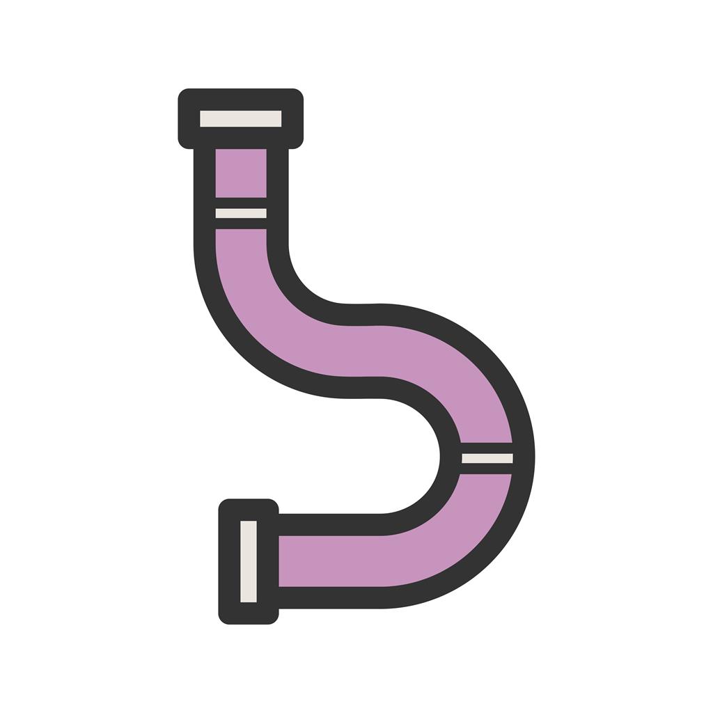 Pipe Line Filled Icon