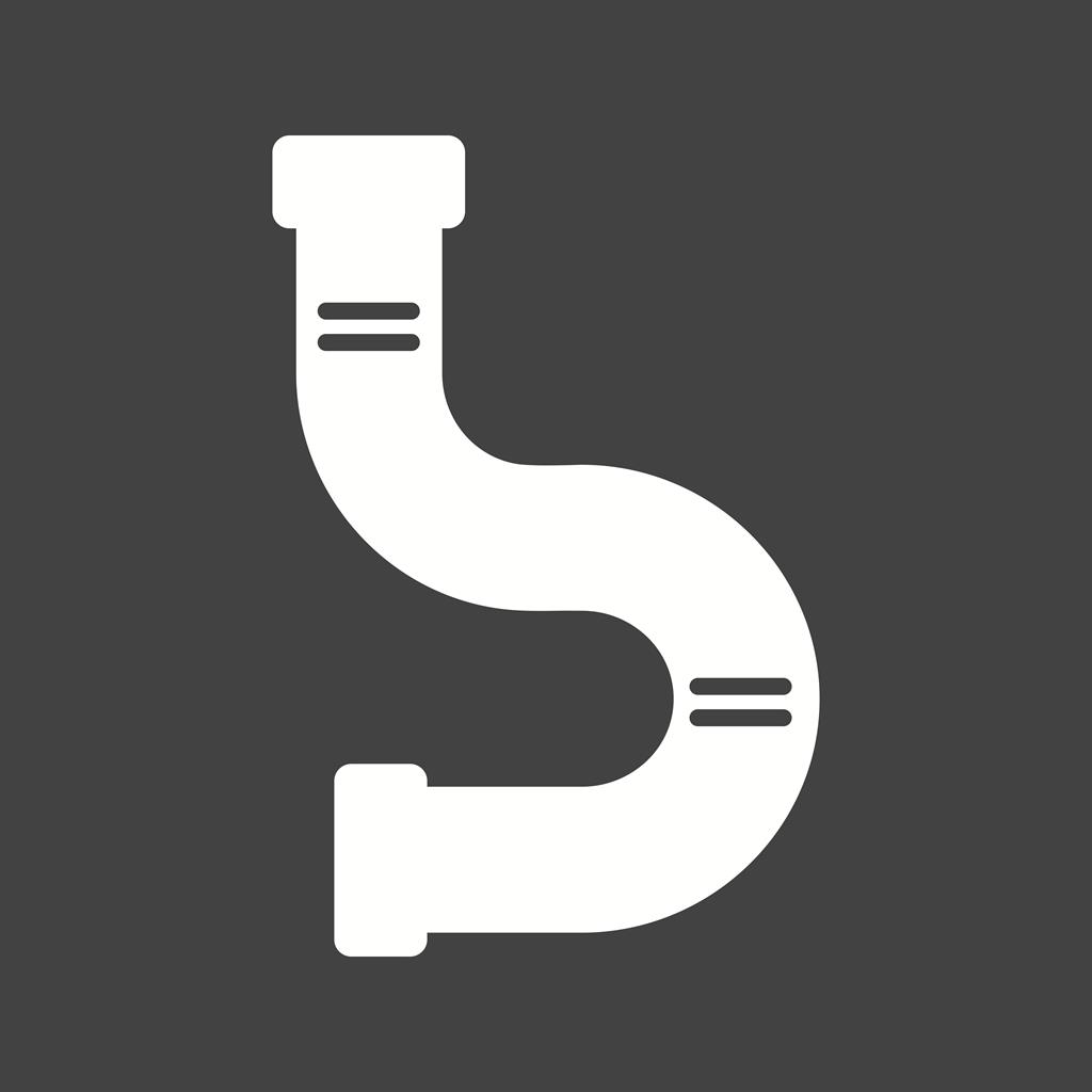 Pipe Glyph Inverted Icon