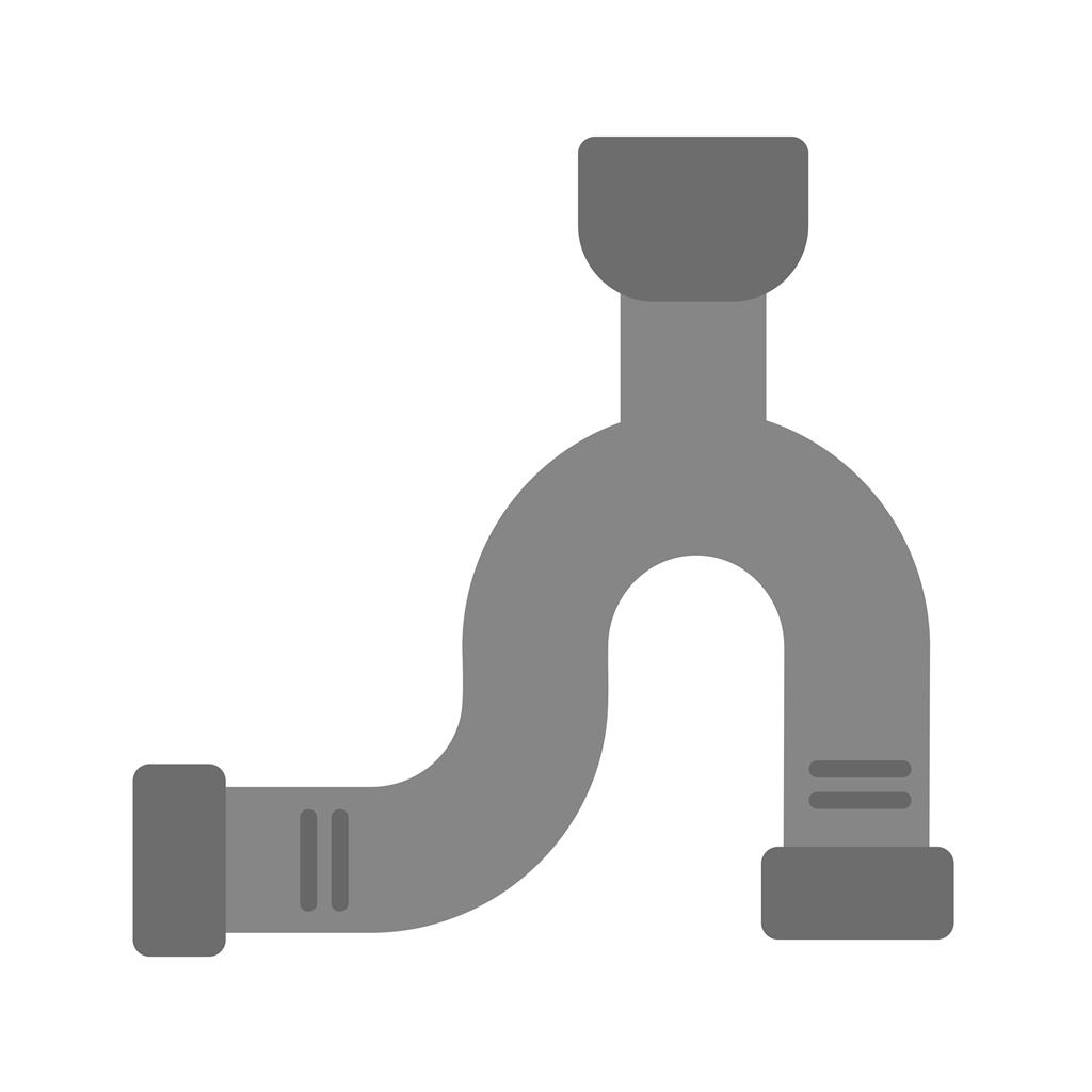Pipeline Greyscale Icon
