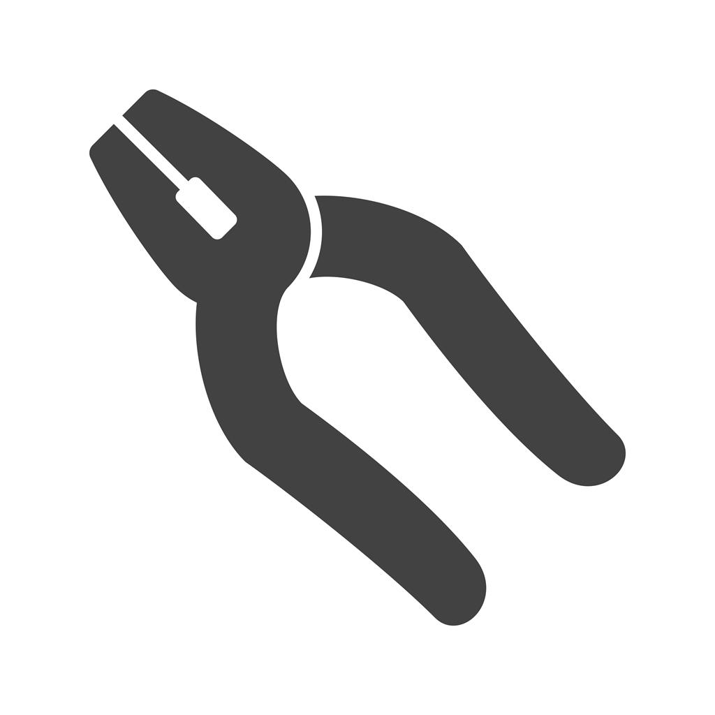 Pliers I Glyph Icon